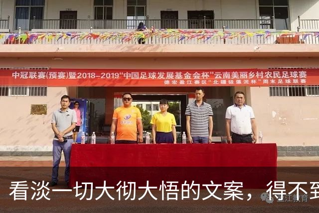 看淡一切大彻大悟的文案，得不到的回应，就适可而止